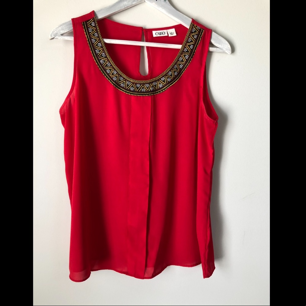 Cato Top- Worn Once!